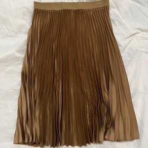 Gold/Taupe pelted skirt